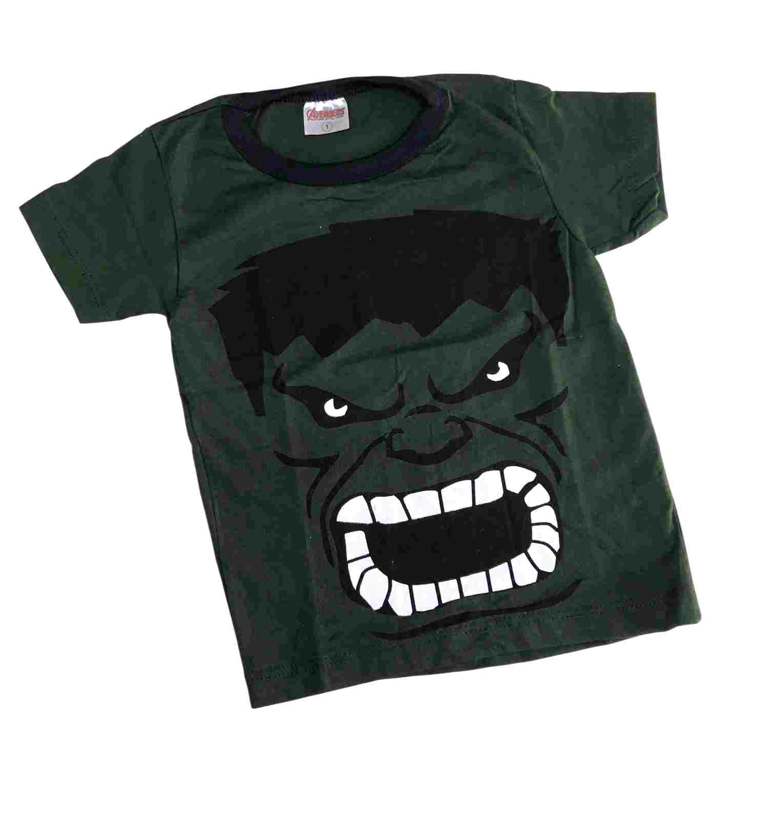 CAMISETA HULK VERDE 1 AO 10